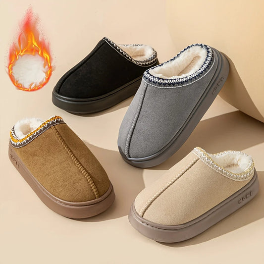 Cozy Lined Slip-On Comfort Slippers